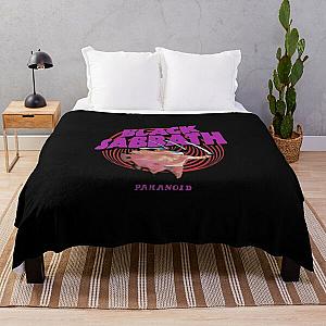 BLACK PARANOID Throw Blanket RB0111