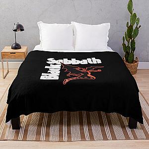 the black angel Throw Blanket RB0111