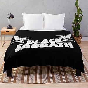 blasrak black sabbath band rewel Throw Blanket RB0111