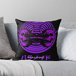 Best of Paranoid Skeleton Throw Pillow RB0111