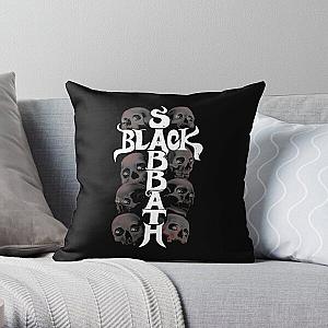 Unholy Trinity British Black Sabbath Throw Pillow RB0111