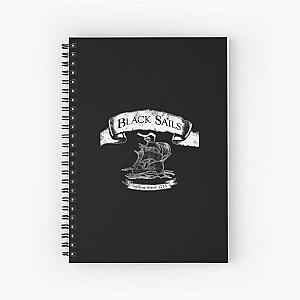 Black Sails - Sailing Since 1715 Graphic 	 Spiral Notebook