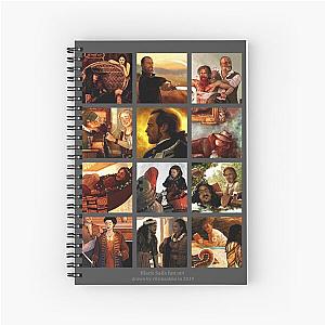 Compilation of my favourite 2019 Black Sails fan art  Spiral Notebook
