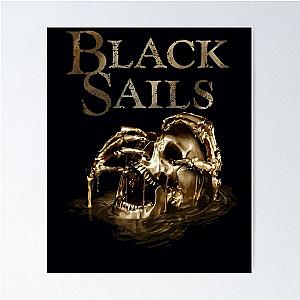 Black Sails Golden Skull 	  	 Poster