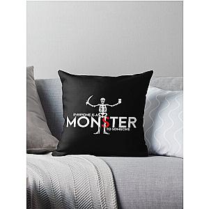 Black Sails Monster Throw Pillow