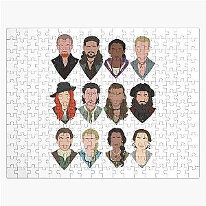 Black Sails characters (faceless) Jigsaw Puzzle