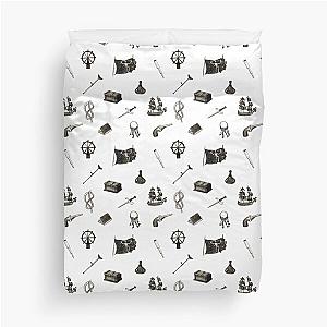 Black Sails Pattern Duvet Cover