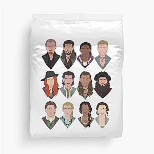 Black Sails Characters Duvet Cover