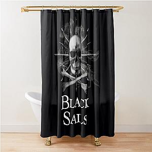 Black Sails  	 Shower Curtain
