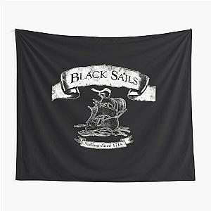 Black Sails - Sailing Since 1715 Graphic 	 Tapestry