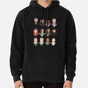 Black Sails characters (faceless) Pullover Hoodie