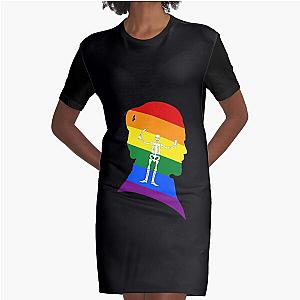 Black Sails Captain Flint Pride Graphic T-Shirt Dress