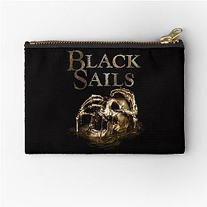 Black Sails Golden  Zipper Pouch
