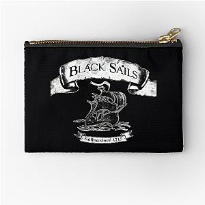 Black Sails - Sailing Since 1715 Graphic 	 Zipper Pouch