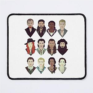 Black Sails characters Mouse Pad