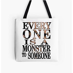 Black Sails - Everyone is a Monster to Someone All Over Print Tote Bag