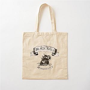 Black Sails - Sailing Since 1715 Graphic 	 Cotton Tote Bag