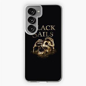 Black Sails Golden Skull 	  	 Samsung Galaxy Soft Case