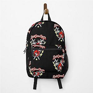 best music hard rock black stone logo Backpack