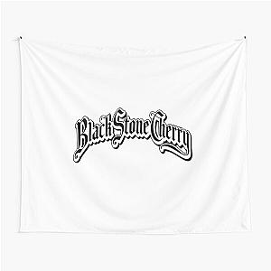 music hard rock black stone logo Tapestry