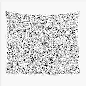 Cherry Blossoms - Black and White Tapestry