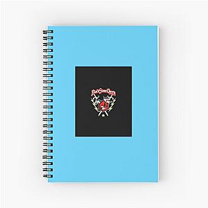 best music hard rock black stone logo Graphic T-Shirt Spiral Notebook