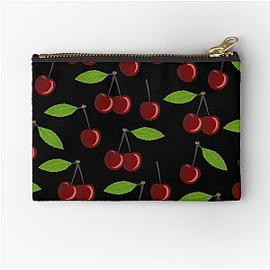 black cherry cherries Zipper Pouch