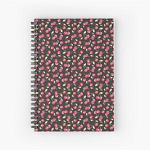 CHERRY ON TOP - BLACK Spiral Notebook