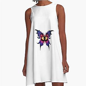 black veil brides dsfdsfsdfd Best Art A-Line Dress