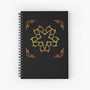 Graphic Black Veil Brides Titan Music Gift Fan Spiral Notebook