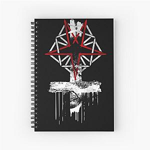 BLACK VEIL BRIDES UPSIDE DOWN Spiral Notebook