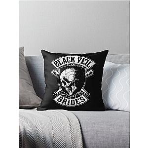 BLACK VEIL BRIDES BAND Throw Pillow