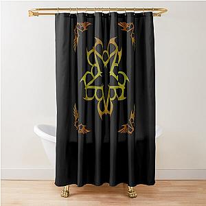 Graphic Black Veil Brides Titan Music Gift Fan Shower Curtain