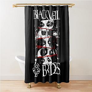 BLACK VEIL BRIDES BAND Shower Curtain