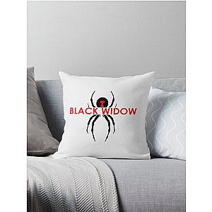 Black Widow Spider- Perfect Gift Throw Pillow