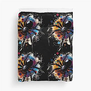 BLACK WIDOW POLLOCK Duvet Cover