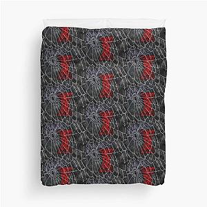 Black Widow Spice Latte Duvet Cover