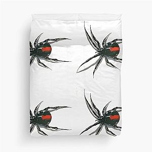 Black Widow Spider Duvet Cover