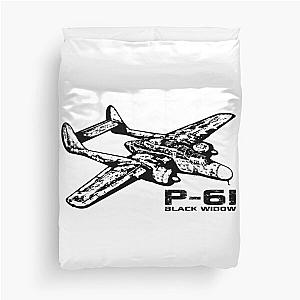 P-61 Black Widow  	 Duvet Cover