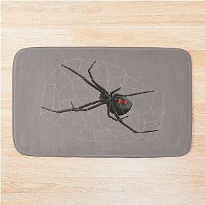 of Black Widow Spider Bath Mat