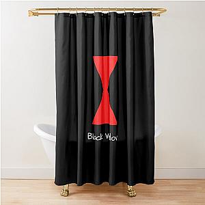 Black widow Shower Curtain