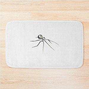 Chrome black widow design4- Perfect Gift Bath Mat