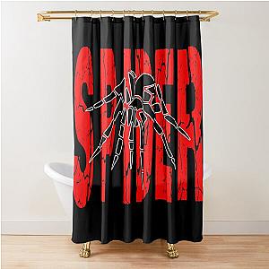 BLACK WIDOW SPIDER Shower Curtain