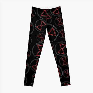 Black widow pattern Leggings