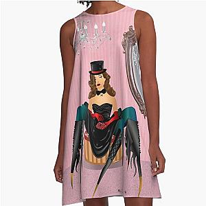 Black Widow Spider Woman A-Line Dress