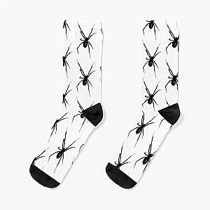 Black widow pattern Socks