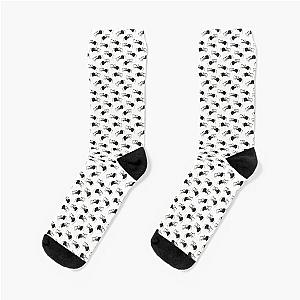 Black Widow spider pattern Socks