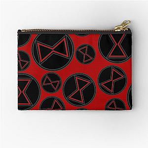 Black widow pattern Zipper Pouch