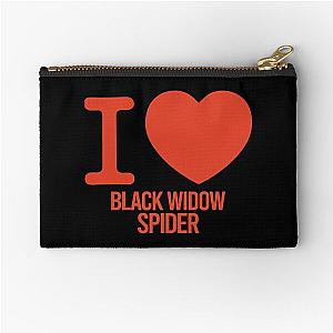 BEST Black Widow Spider EVER i love you Black Widow Spider gift- Perfect Gift Zipper Pouch