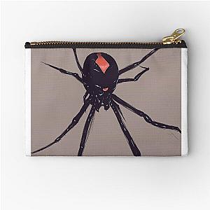 Black widow Zipper Pouch